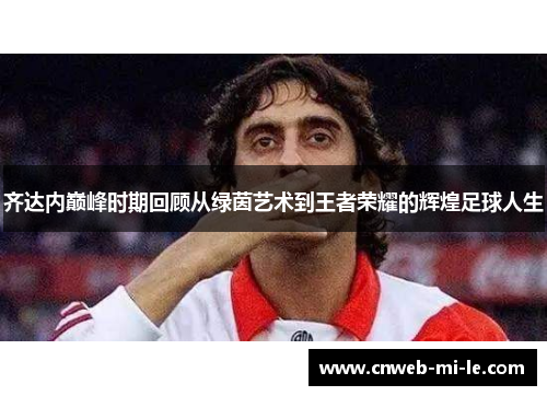 齐达内巅峰时期回顾从绿茵艺术到王者荣耀的辉煌足球人生